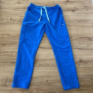 Figs Blue Scrub Pant Size Small